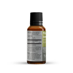 TALYA Pumpkin Seed Oil packaging – compact 0.67 fl oz bottle for on-the-go use.