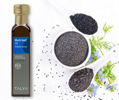 High thymoquinone content in TALYA black seed oil