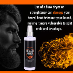 Beard care routine setup with Tame The Wild products for smoother results.