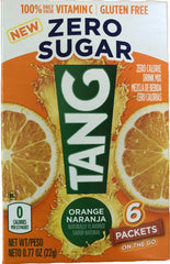 Tang On The Go! Orange Vitamin C Drink Mix – Pack of 6 Boxes (36 packets)