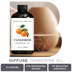 Tangerine essential oil for skin and hair use with dilution