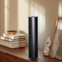 TANOXI waterless diffuser front view, sleek aluminum body for home fragrance.