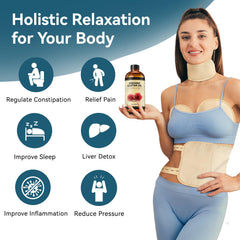Knee wrap component of Taoscare Castor Oil Pack Wrap