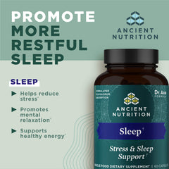 Target botanical blend for stress and restful sleep