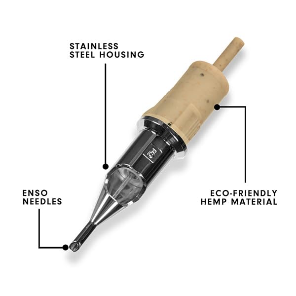 TATSoul ENSO 316L needles deliver lasting sharpness for professional sessions.