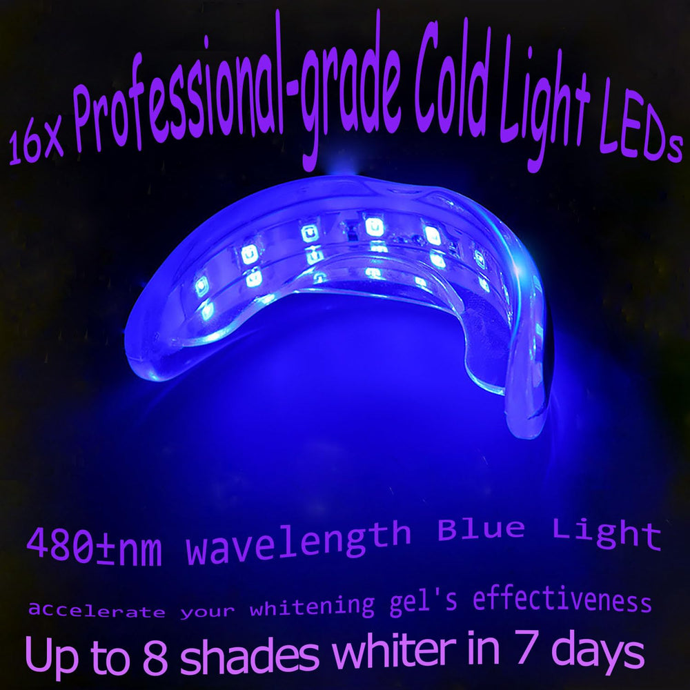 Close-up of TAWEE LED whitening light device