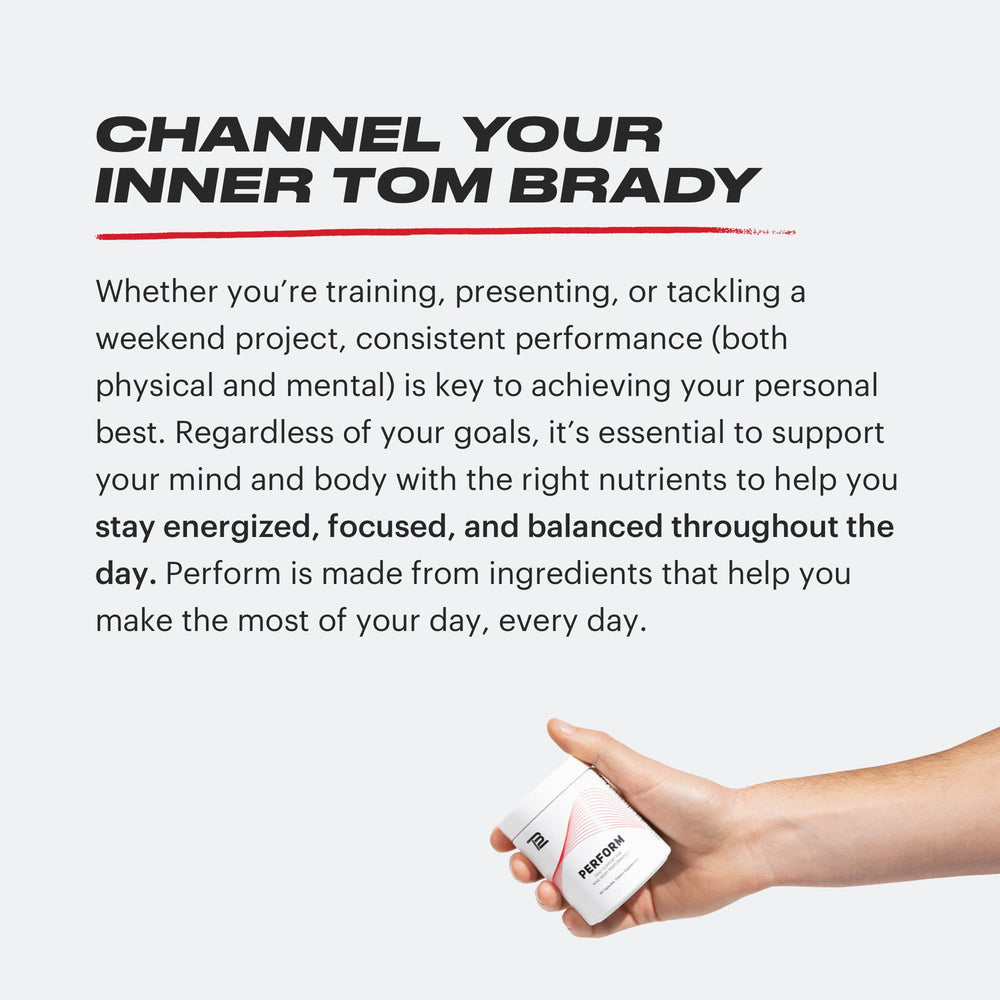 Rhodiola root ingredient for TB12 Perform