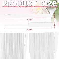 Single test strip showing 5x0.6 inches size