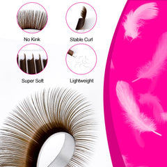 TDANCE premium PBT lashes feel mink-like and gentle on skin