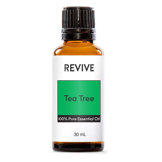 Revive Tea Tree Essential Oil 30mL bottle – front view