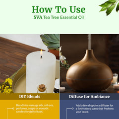 Bath and body care using tea tree oil