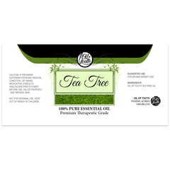 Tea tree oil used for aromatherapy in a diffuser