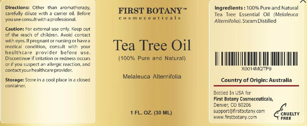Steam distillation process for First Botany Tea Tree Oil