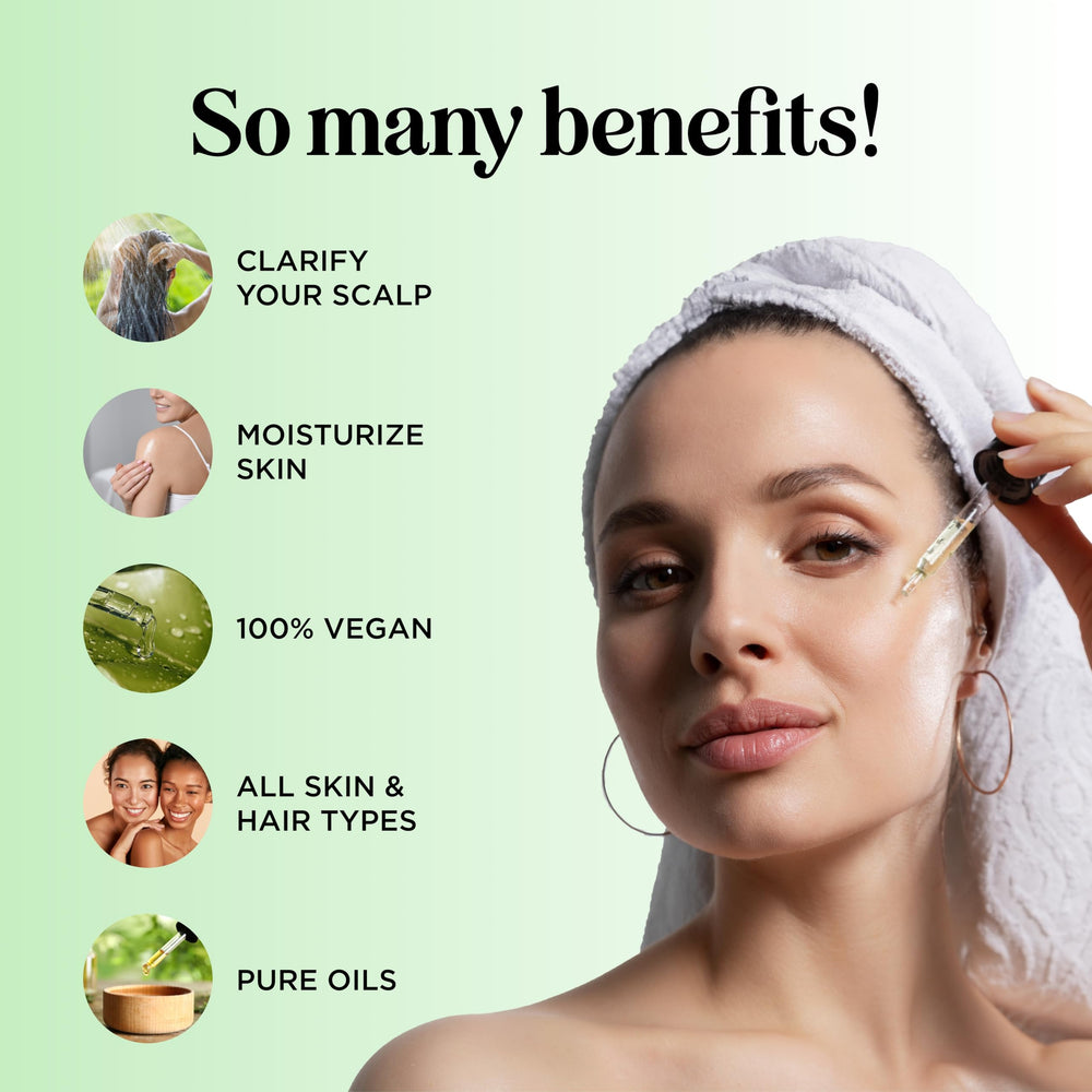 Tea tree oil for hair care and scalp treatment