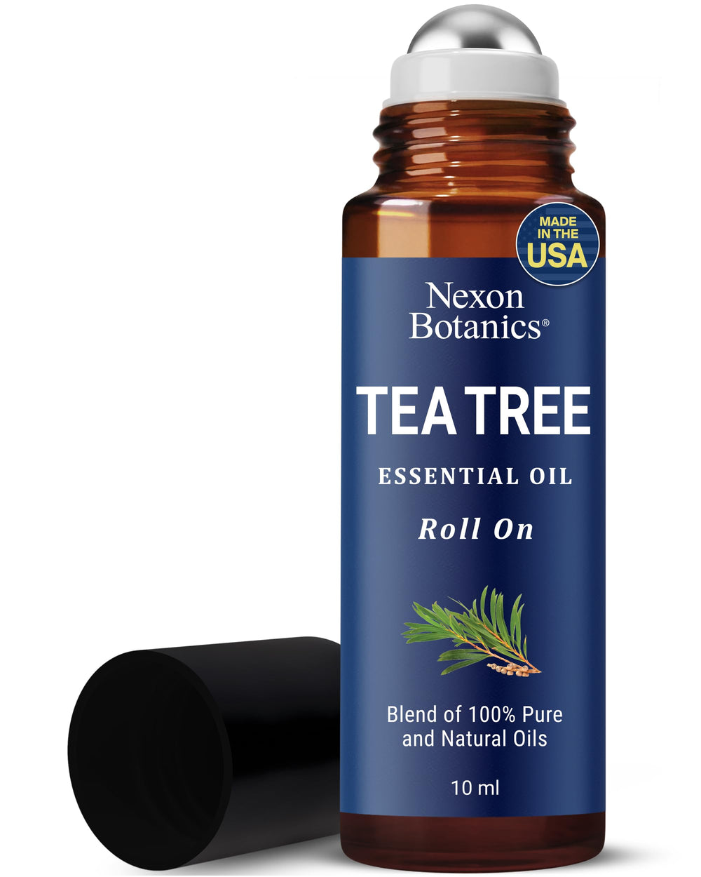 Tea Tree Oil Roll-On 10ml bottle front view