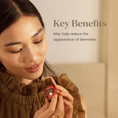 Tea Tree Oil application on skin