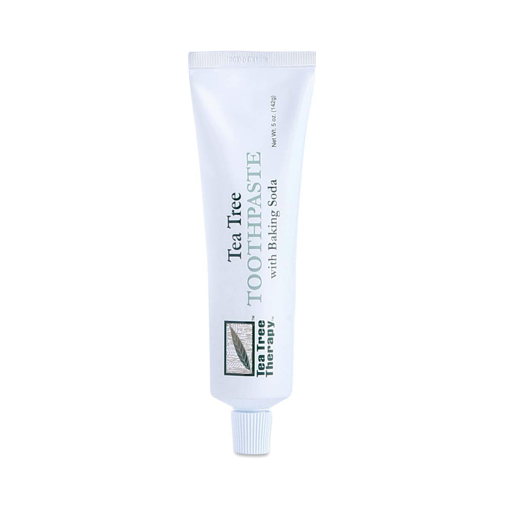 Six-pack display of Tea Tree Therapy Tea Tree Tpste,Bak Soda