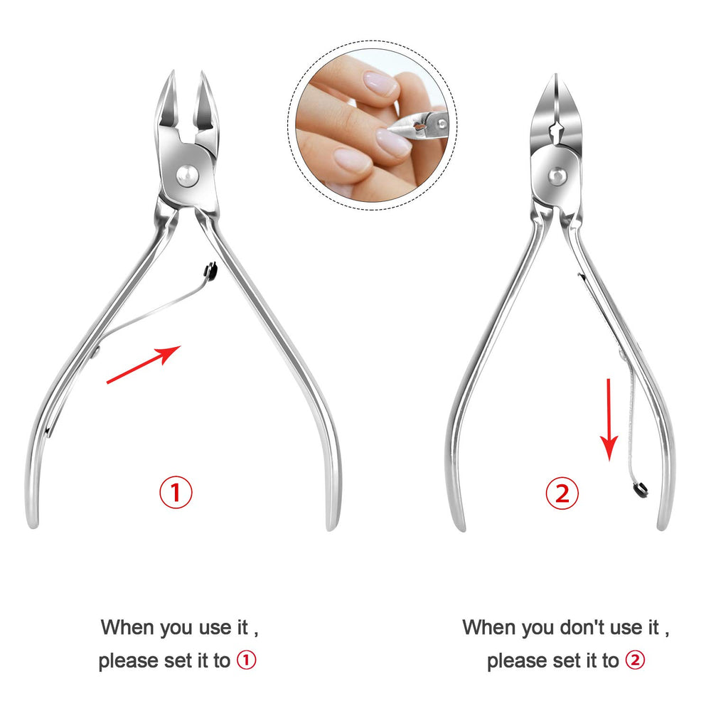 Teamkio stainless steel tweezers for accurate grooming