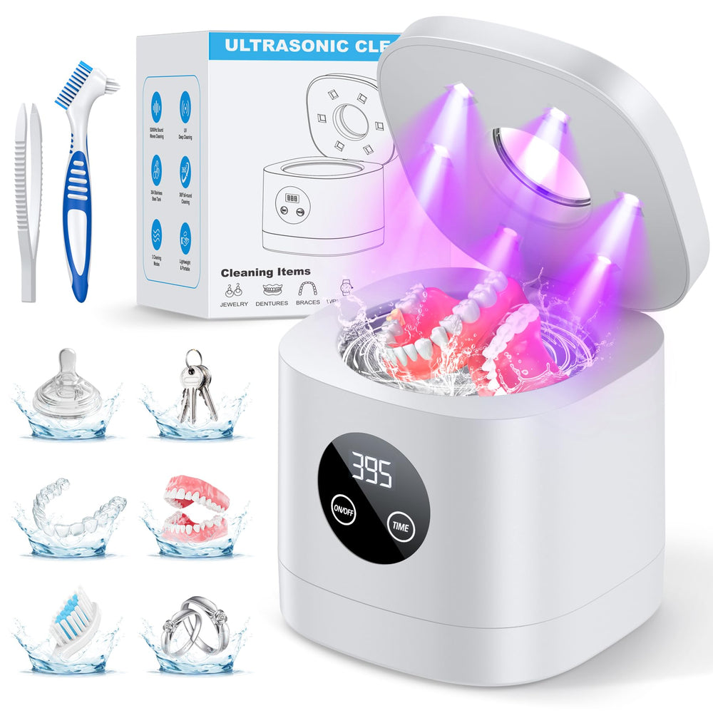 TEBAL Ultrasonic Retainer Cleaner front view