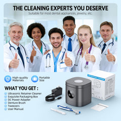 Product packaging shown with the cleaner