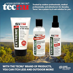 Tecnu Extreme Poison Ivy Scrub ingredients highlight oil-removing formula