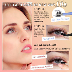 Tecxin 10-12mm length adds noticeable volume yet stays lightweight.