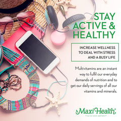 Active teen studying and staying healthy