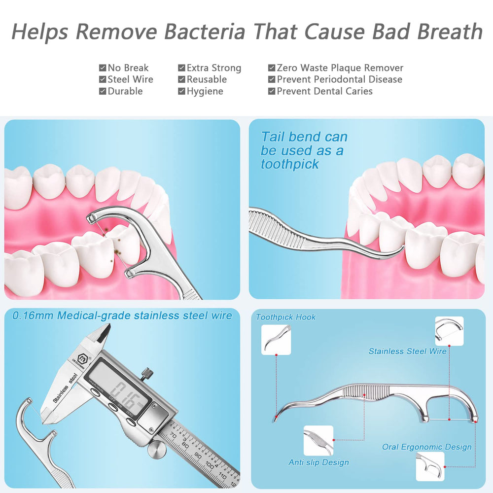 Tooth picks square component