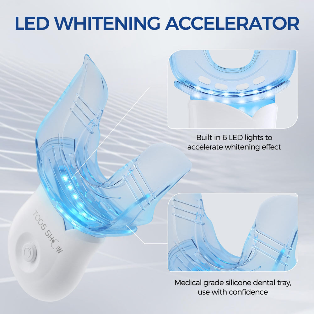 LED accelerator light used during whitening sessions