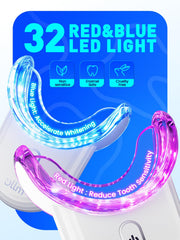 32X blue light and red light dual whitening technology