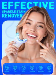 Compact, travel-friendly at-home whitening kit