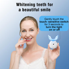 Wireless, lightweight design for home whitening