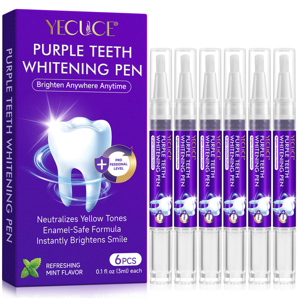 Six-pack teeth whitening pen kit (6 pens)