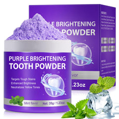 Jar of Teeth Whitening Powder with scoop