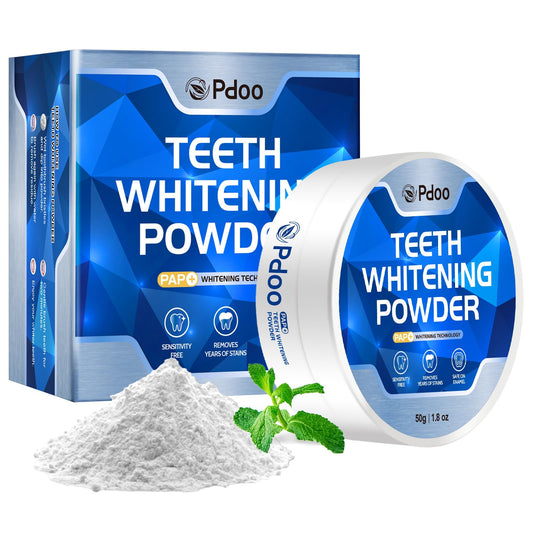 Packaging for Teeth Whitening Powder 50g with PAP