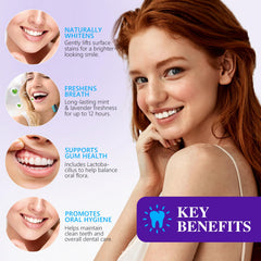 Usage: powder applied after brushing or with toothpaste