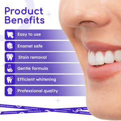 Front view of the 14-day teeth whitening kit box for sensitive teeth