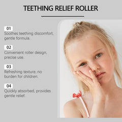 Baby calm after teething relief