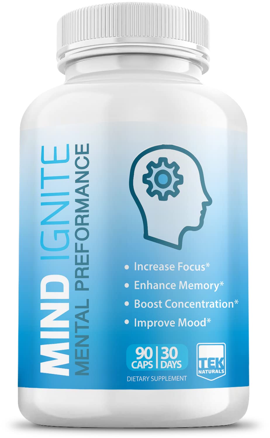 Packaging of TEK Naturals Mind Ignite