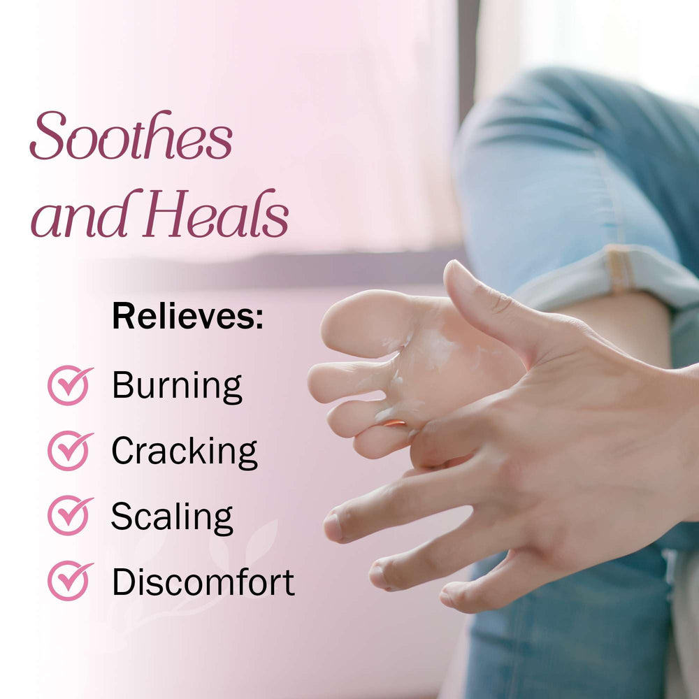 TenderGentle application on clean skin for daily comfort.