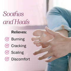 TenderGentle application on clean skin for daily comfort.