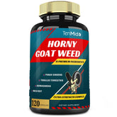 Tenmido Horny Goat Weed Capsules bottle with label