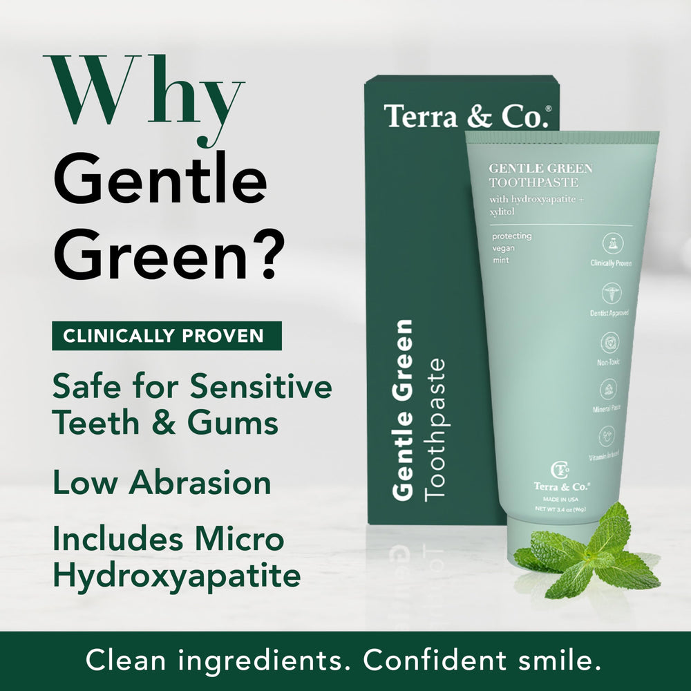 Natural micro-hydroxyapatite remineralization toothpaste ingredient close-up