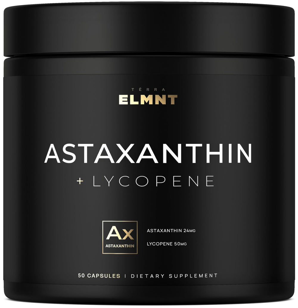 Terra Elmnt Astaxanthin + Lycopene bottle front
