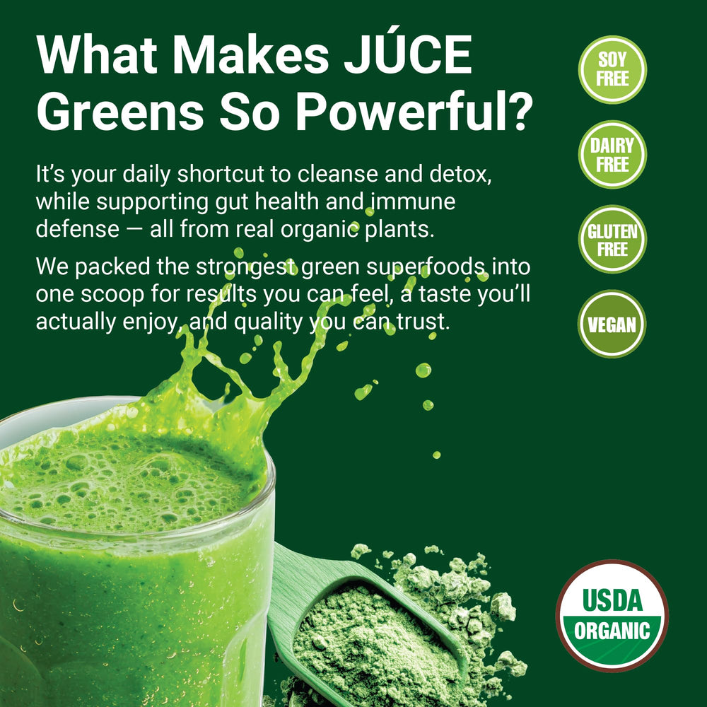 Mezcla 77 superfoods de Terra Kai Organics JUCE Green Superfood para nutrición diaria