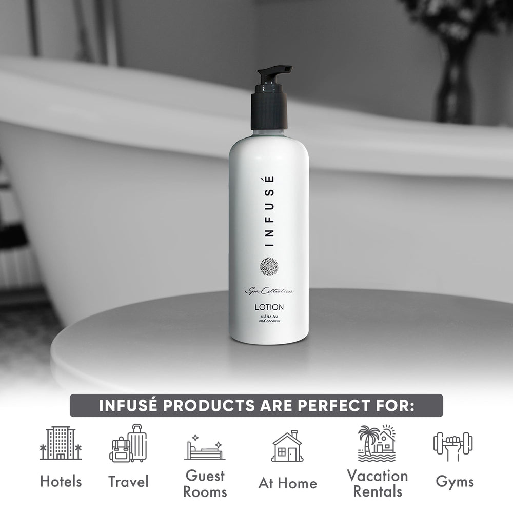 Terra Pure Infuse White Tea and Coconut packaging box showing hospitality appeal