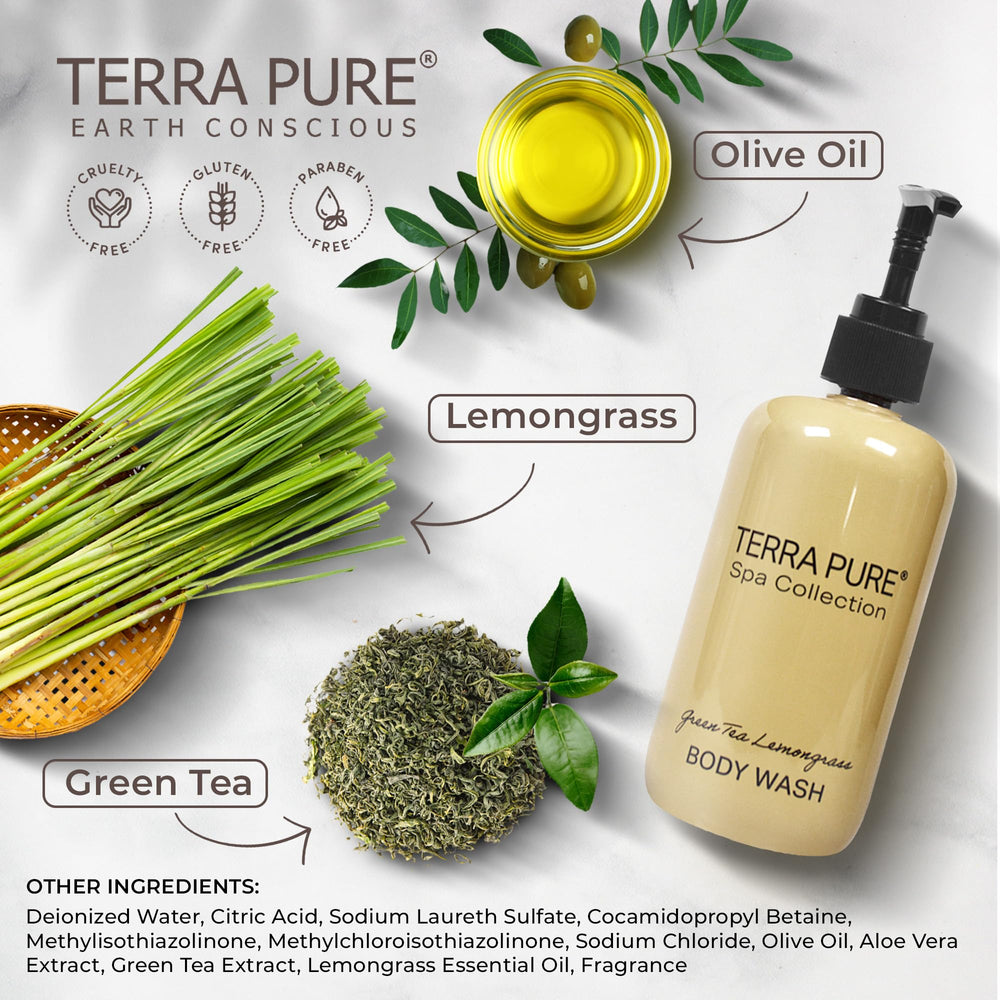 Terra Pure vacation rental amenities demonstrate guest comfort in tidy, well-stocked bathrooms.