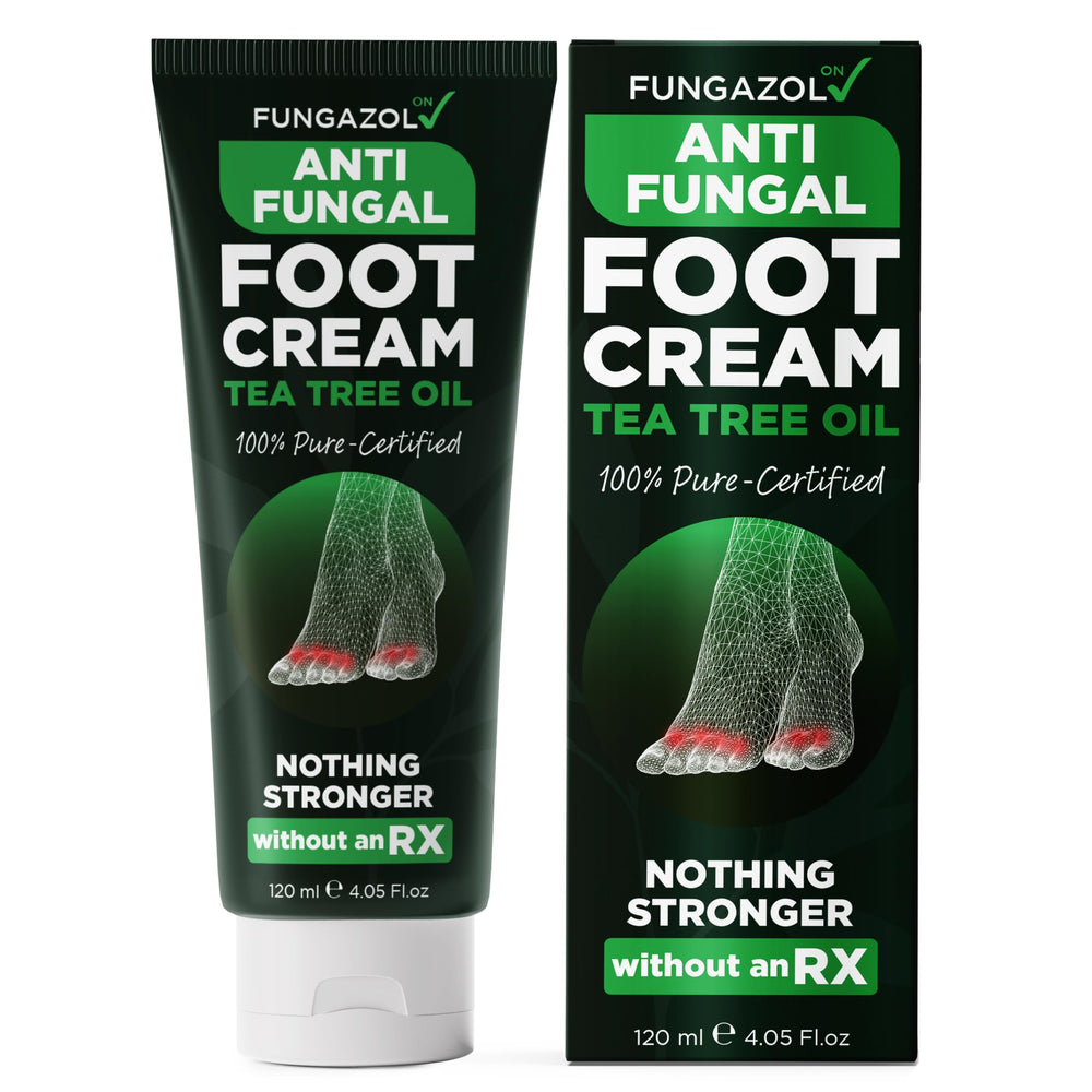 Terramed foot cream tea tree oil packaging for daily foot care
