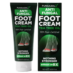 Terramed foot cream tea tree oil packaging for daily foot care