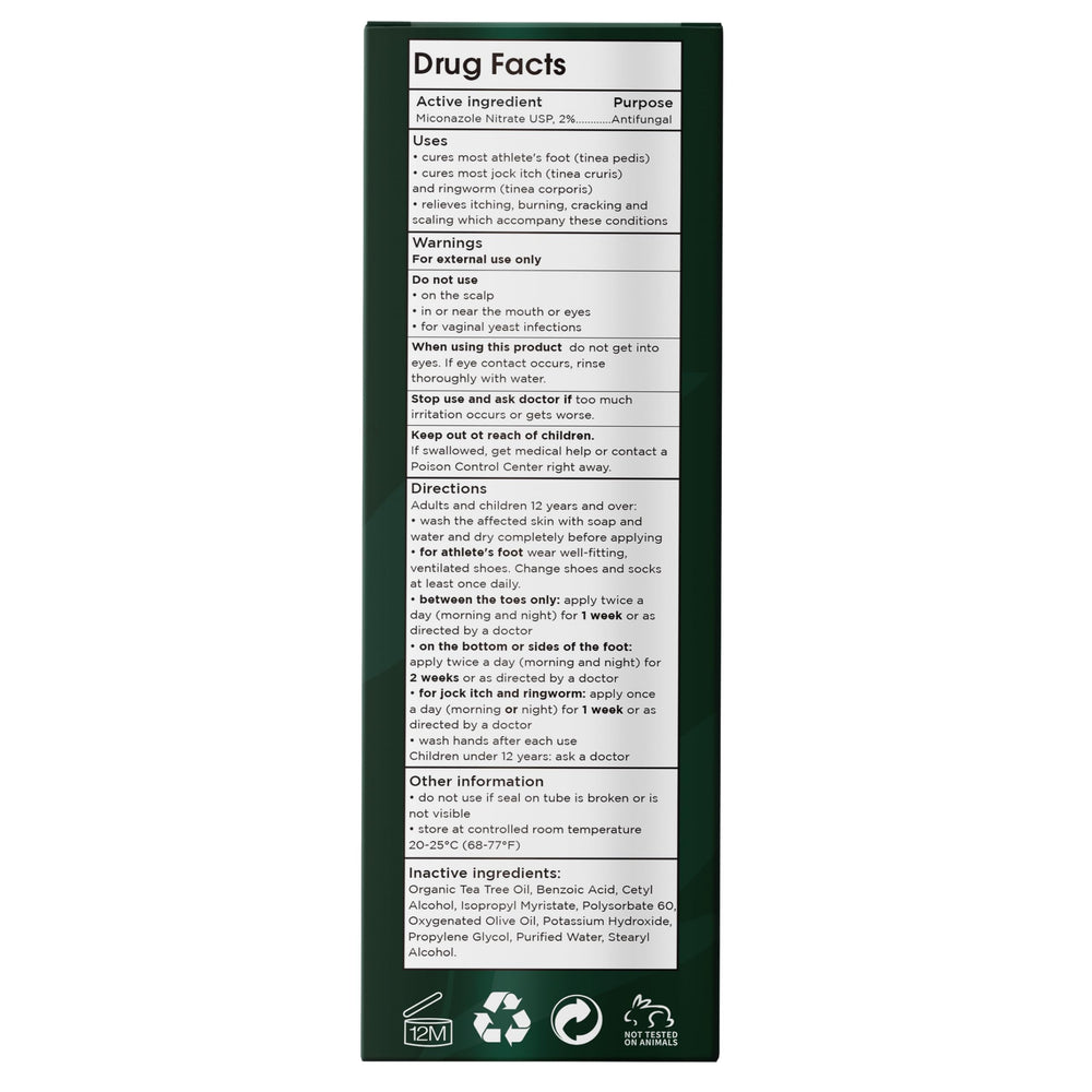 Terramed Just Think Comfort antifungal formula supports healthier-feeling feet daily.